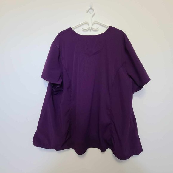 Plus Size Scrub Top - Picture 2 of 3